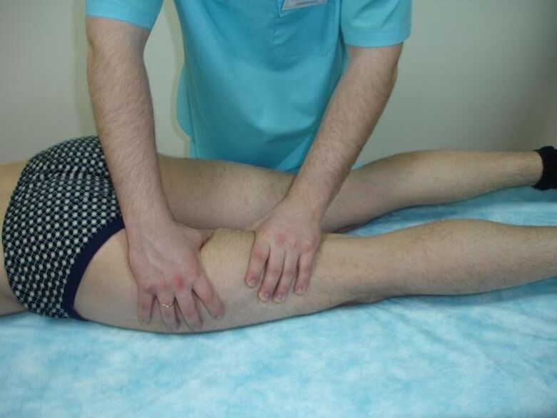 masaż żylaków na nogach u mężczyzn